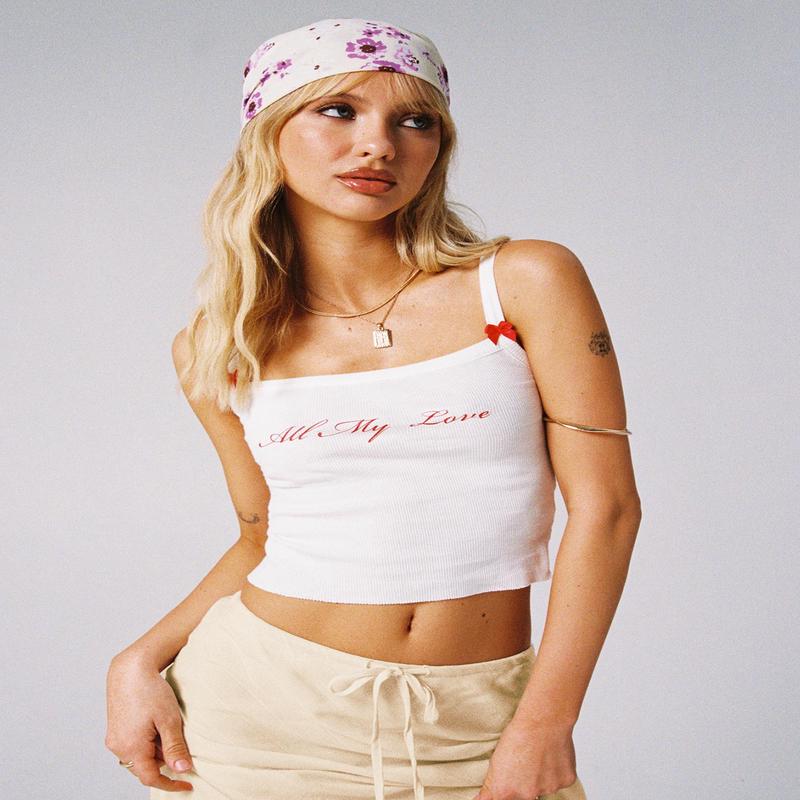 All My Love Tank White