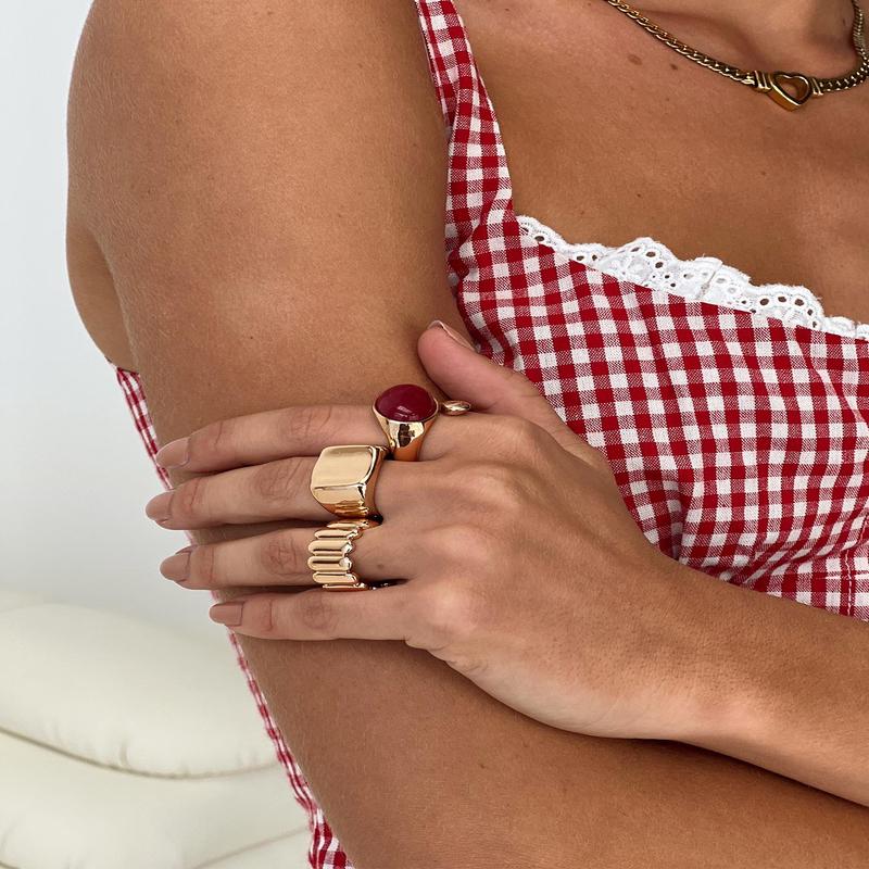 Romancer Chunky Ring Pack Multi