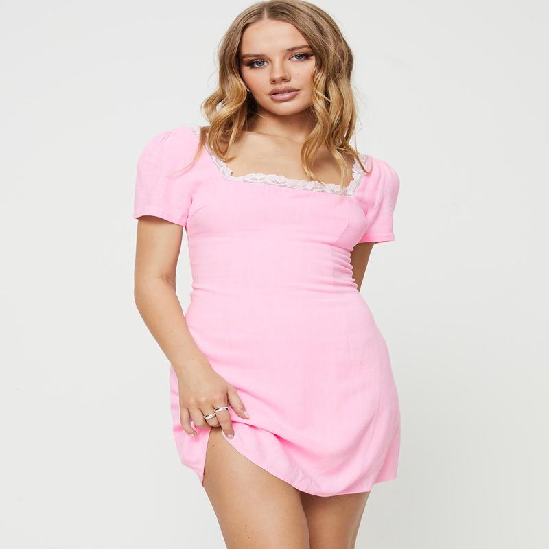 Jerri Mini Dress Pink