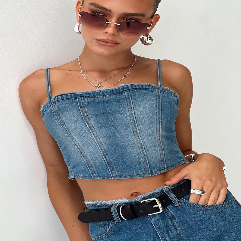 Vihaan Top Blue Wash