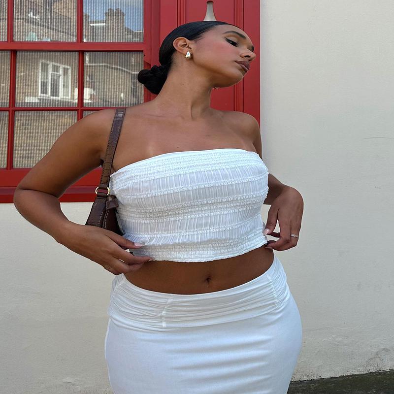 Lelande Tube Top White