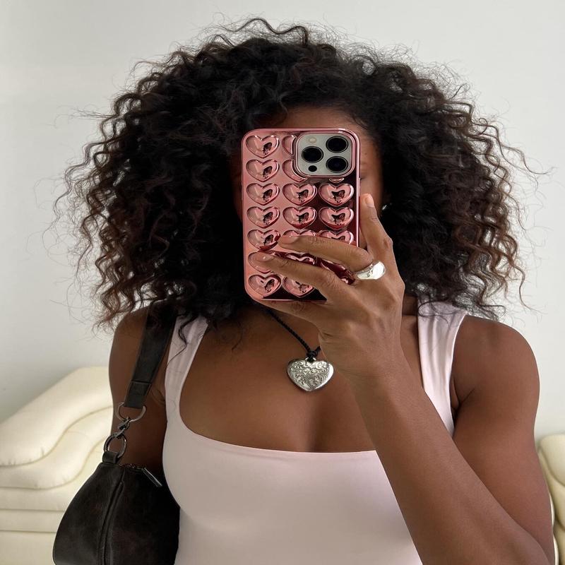 Valentina iPhone Case Metallic Pink