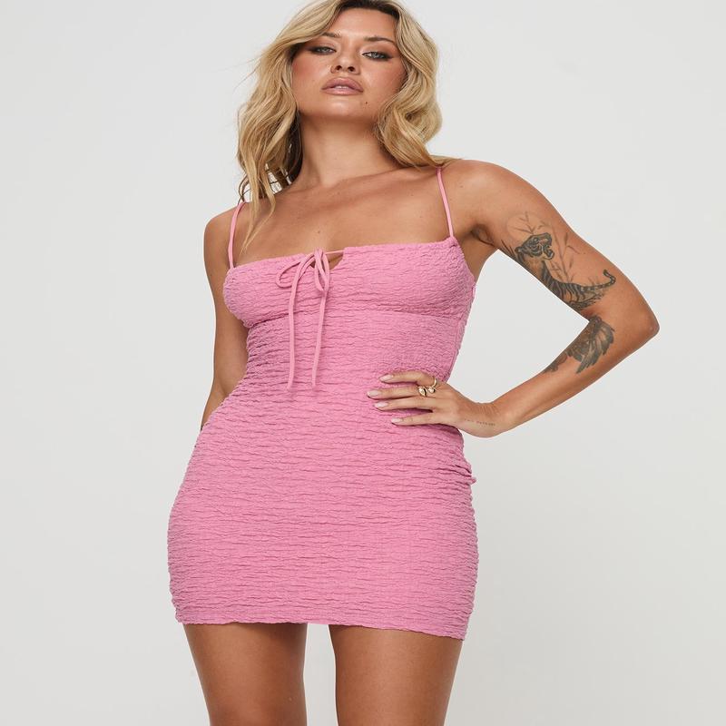 Kostis Mini Dress Pink
