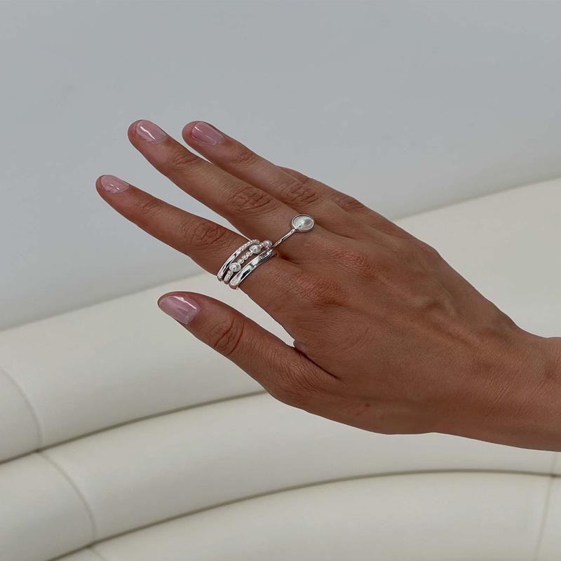 Edwina Ring Pack Silver