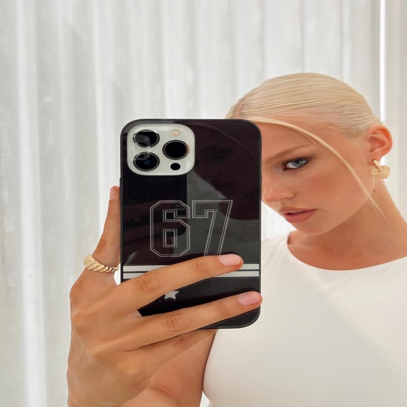 Momoa Iphone Case Black