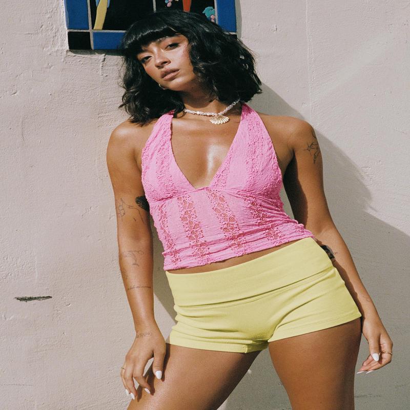 Cruizer Halter Top Pink