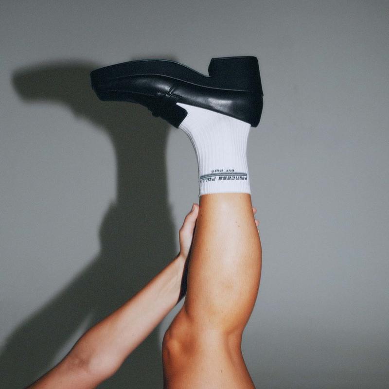 Mai Platform Loafers Black