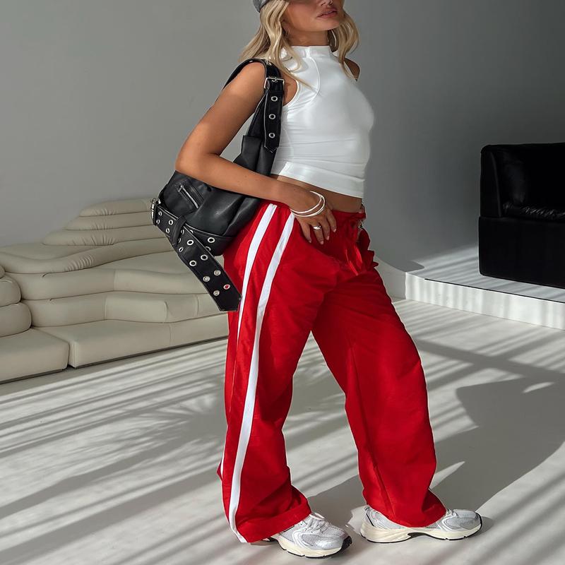 Keli Track Pants Red / White
