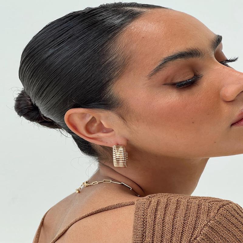 Oakleigh Earrings Gold