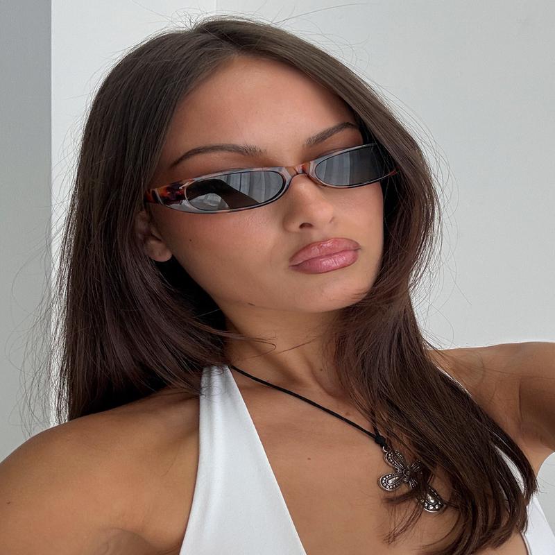 Bowery Slim Sunglasses Tort / Green