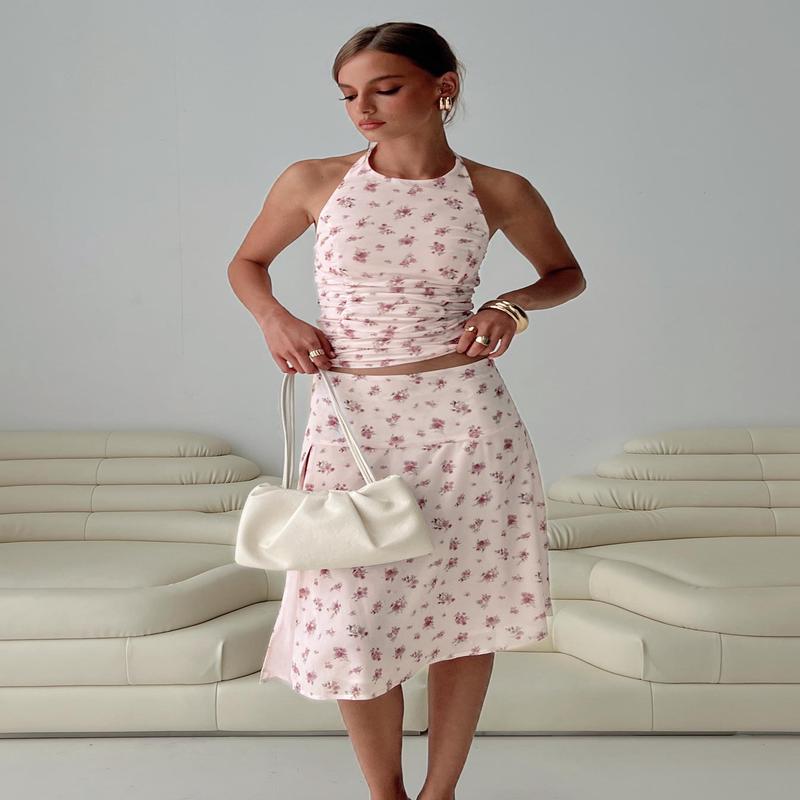 Mixed Media Set Pink Floral