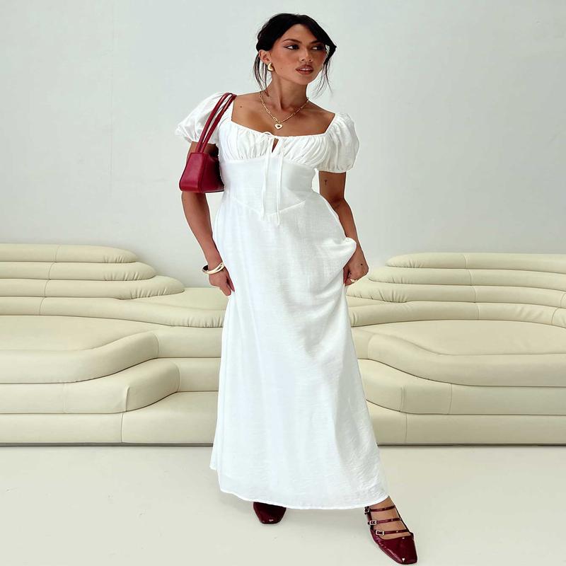 Summer Song Maxi Dress White
