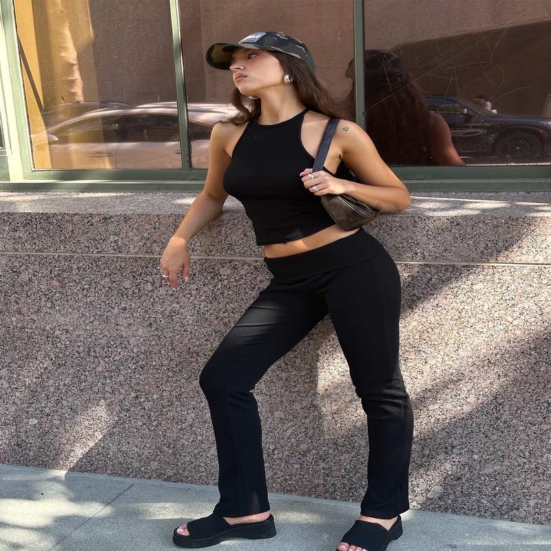 Truth Be Told Straight Leg Pant Black