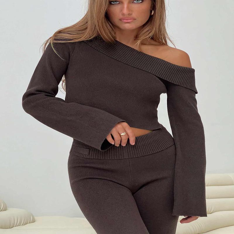 Sina Off The Shoulder Top Chocolate Tall