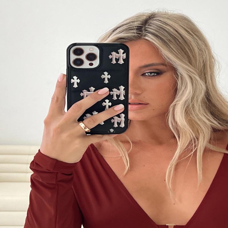 Federica iPhone Case Black