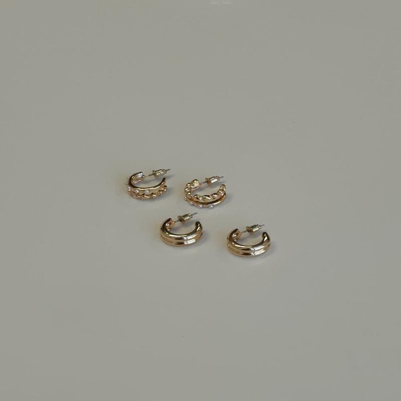 Talyn Earring Pack Gold