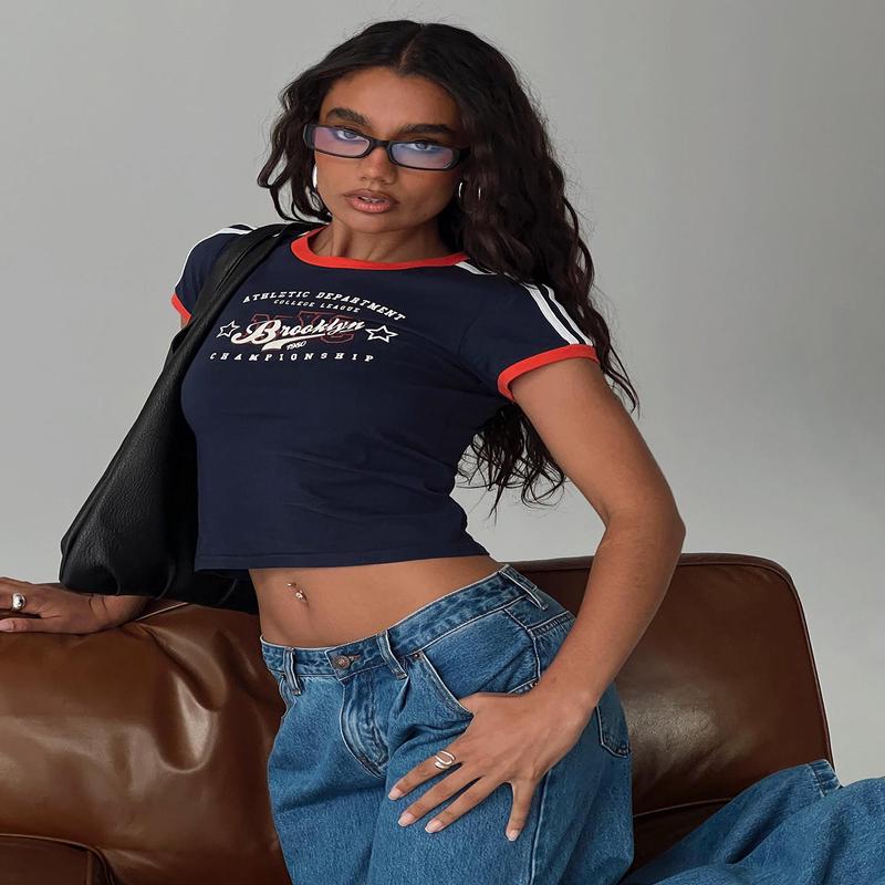 So Brooklyn Graphic Tee Blue