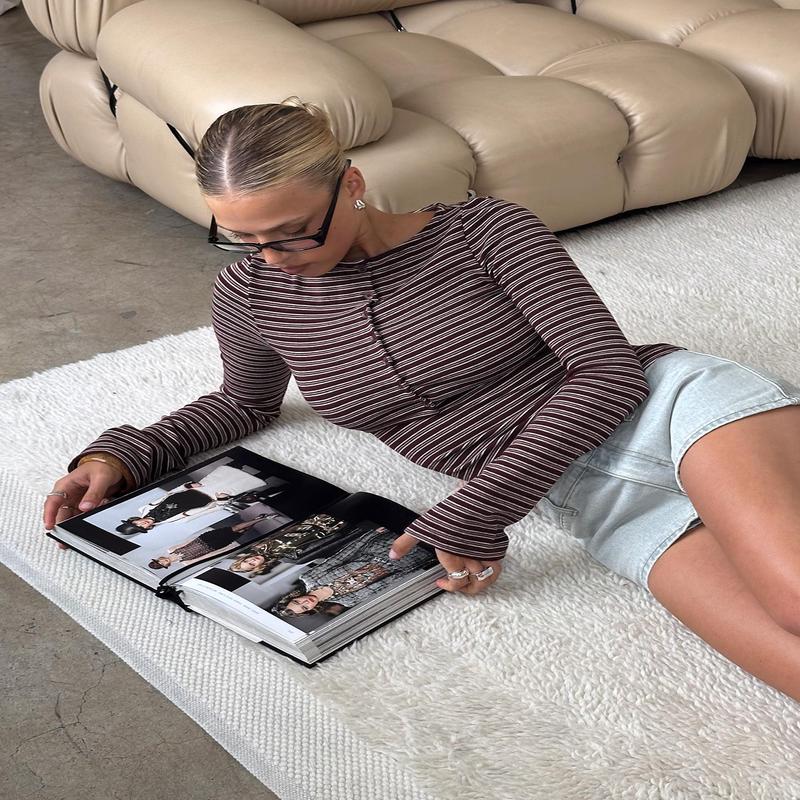 Spence Layered Top Multi Stripe