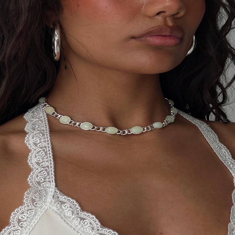 Summertime Sadness Necklace Silver