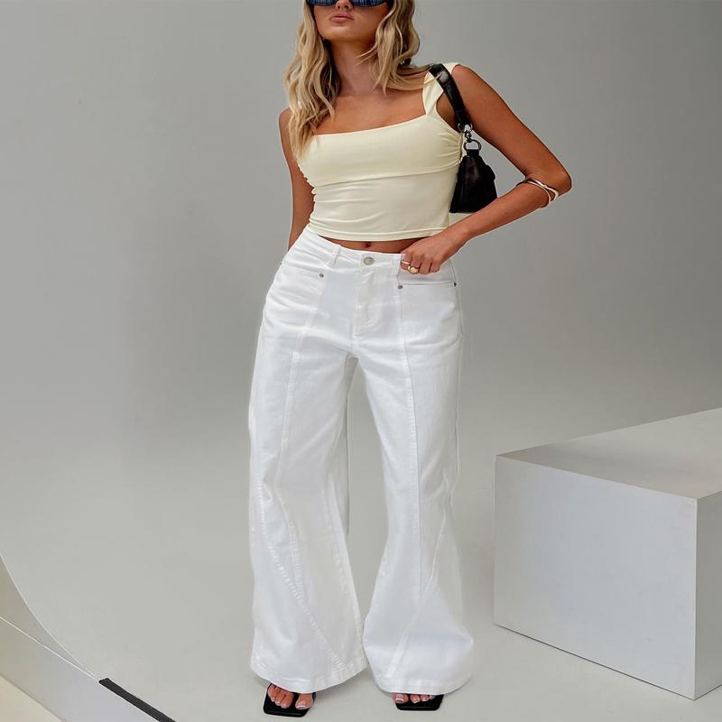 Cool About It Jeans White