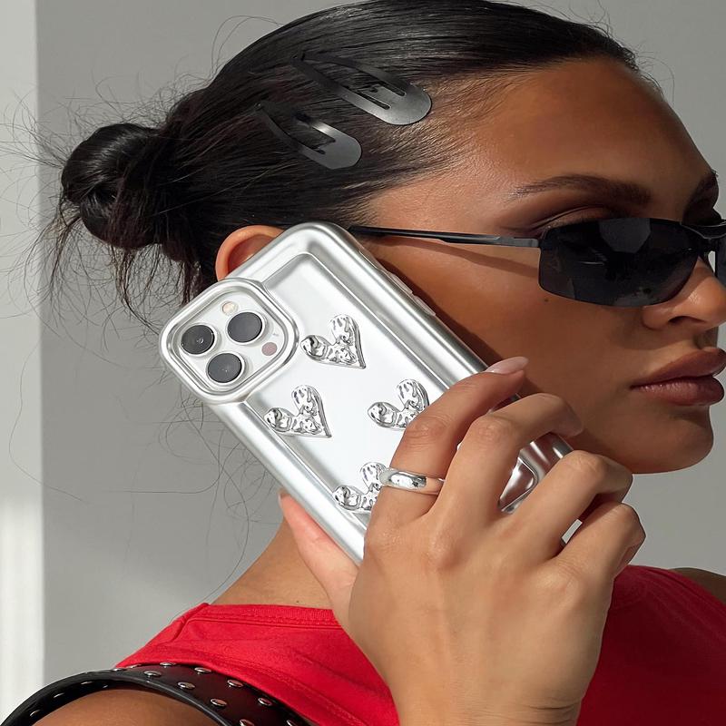 Ginevra iPhone Case Silver