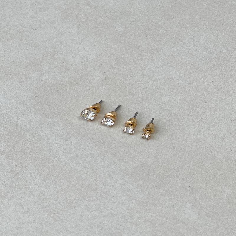 Harvill Earrings Pack Gold
