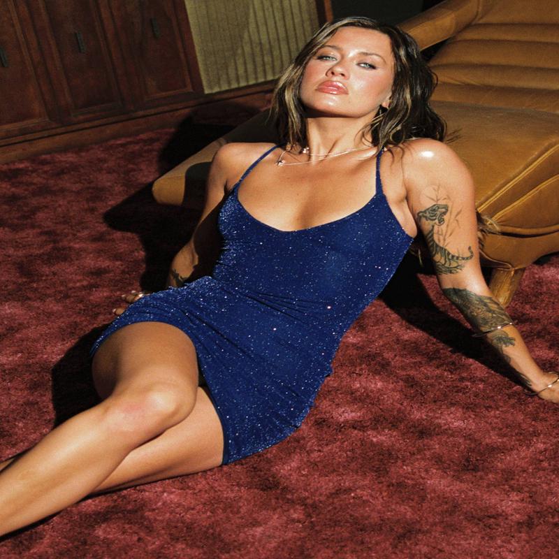 Serrano Mini Dress Navy