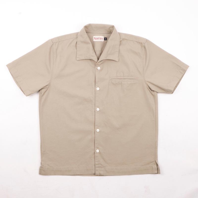 Cayucos Tan Herringbone