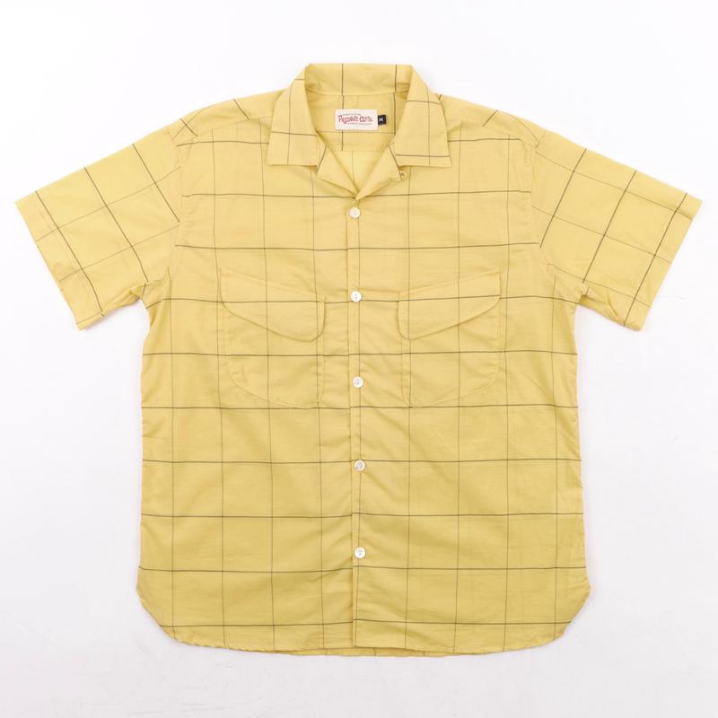 Dean Double Pocket Yellow Check