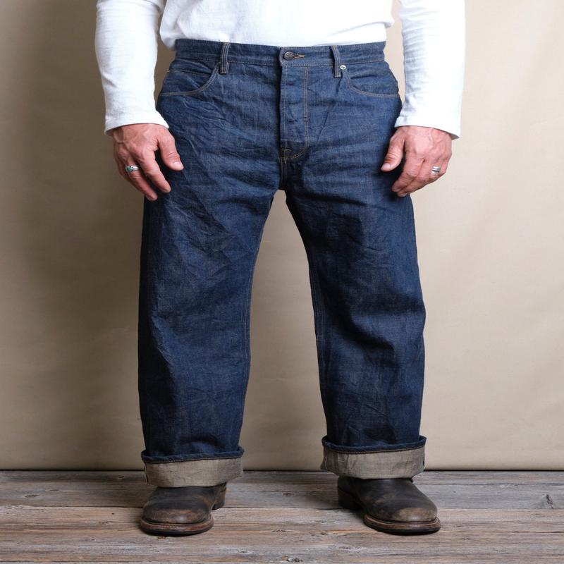 Modesto 13 Ounce Natural Rinsed Denim