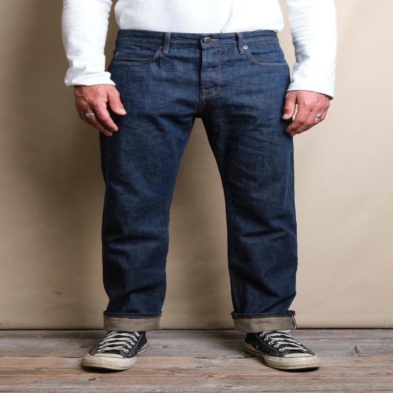 Portola Classic Taper 13 Ounce Natural Rinsed Denim