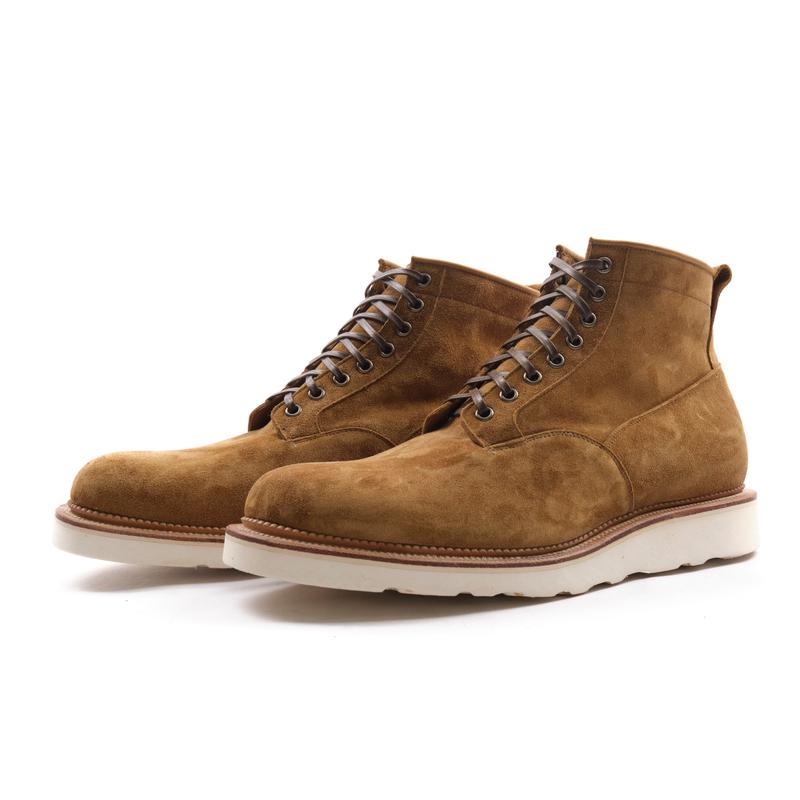 VIBERG 1035 SCOUT BOOT - TOBACCO PAPILLON SUEDE