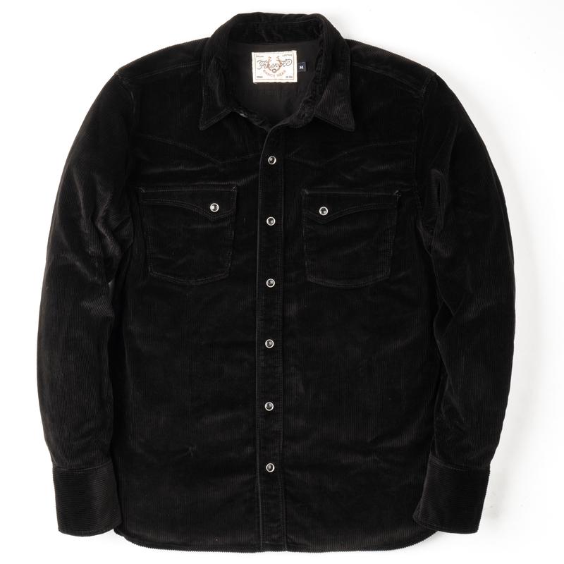 Calico Black Corduroy