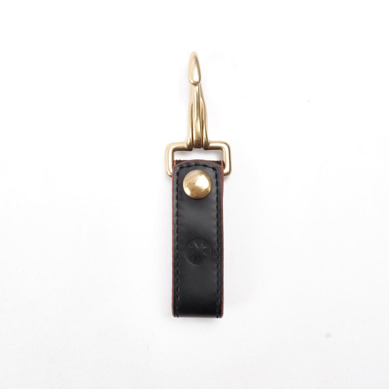 GOLDEN AGE SUPPLY CO. - MARYAM SHELL CORDOVAN NERO - KEY CLIP