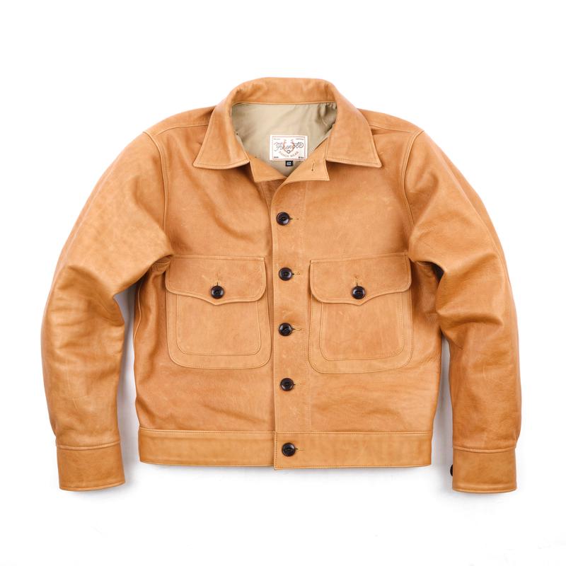 Grafton Jacket Tan Horsehide