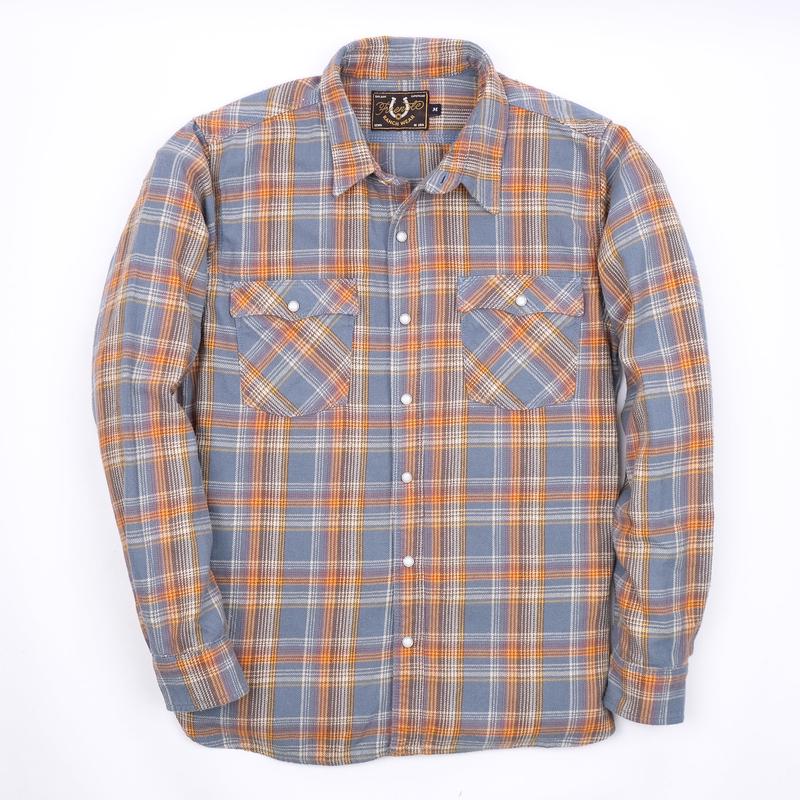 Lancaster Blue Shadow Plaid
