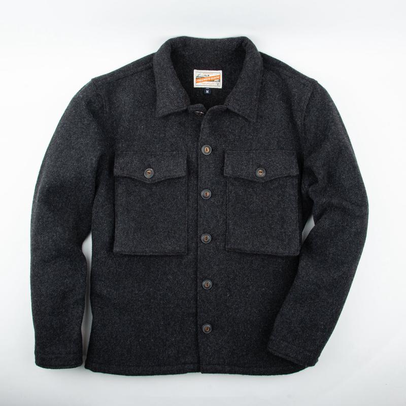 Midway Wool CPO  Charcoal