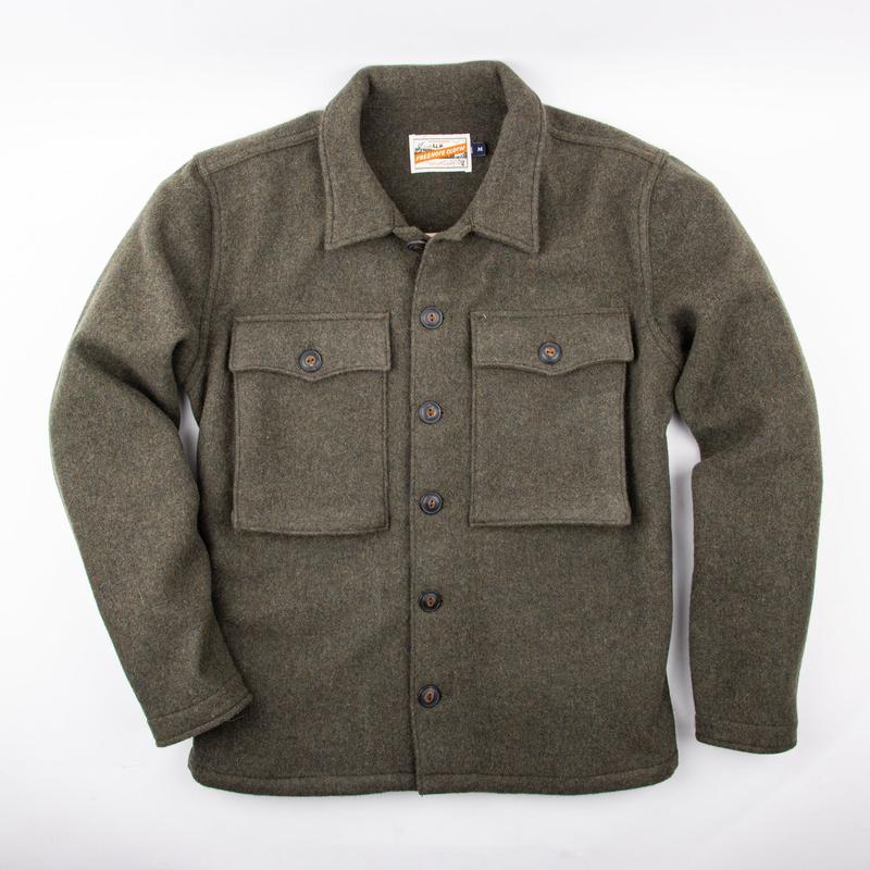Midway Wool CPO Olive