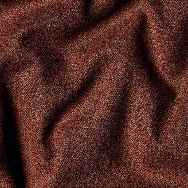TD10 : Russet Herringbone Tweed