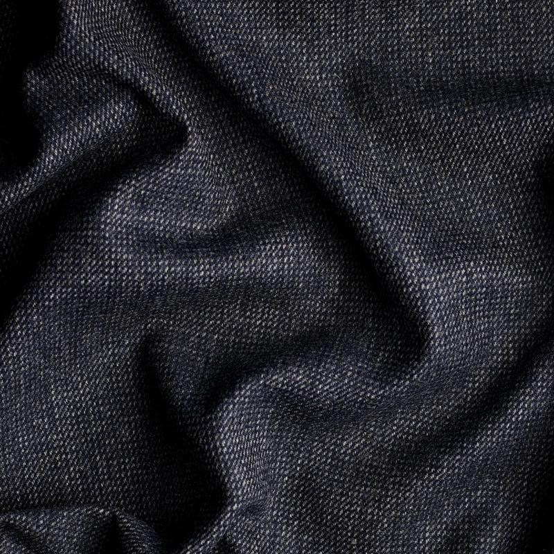 TD6 : Char-Navy Split Hairline Tweed