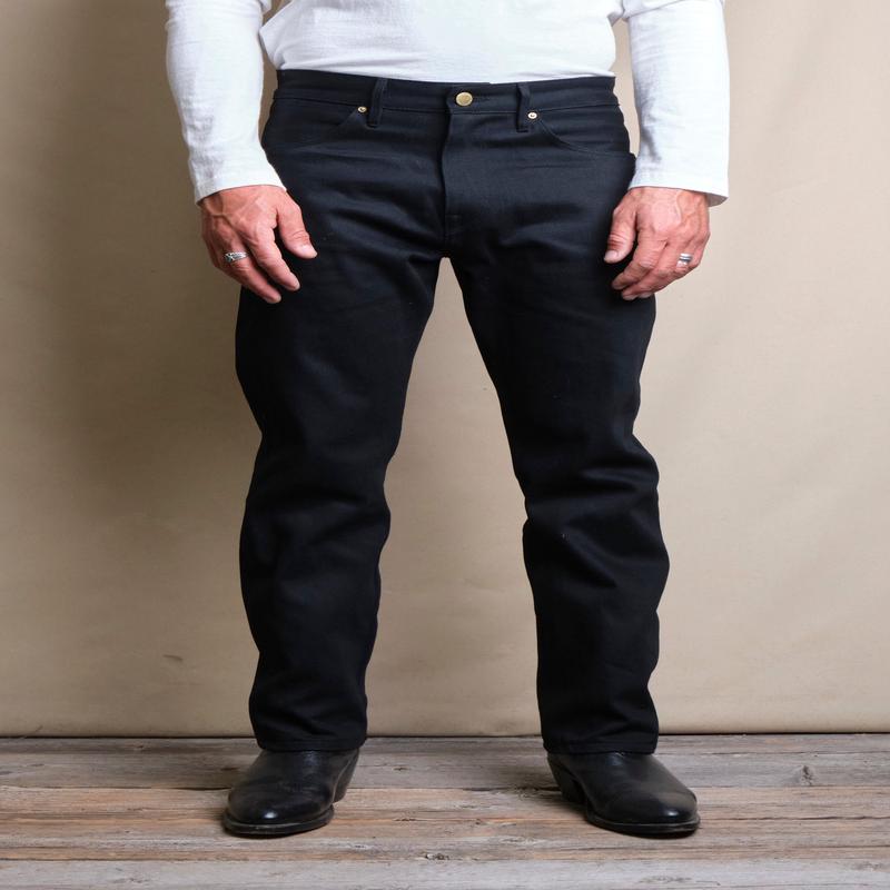 Wilkes Western 14 Ounce Black Denim