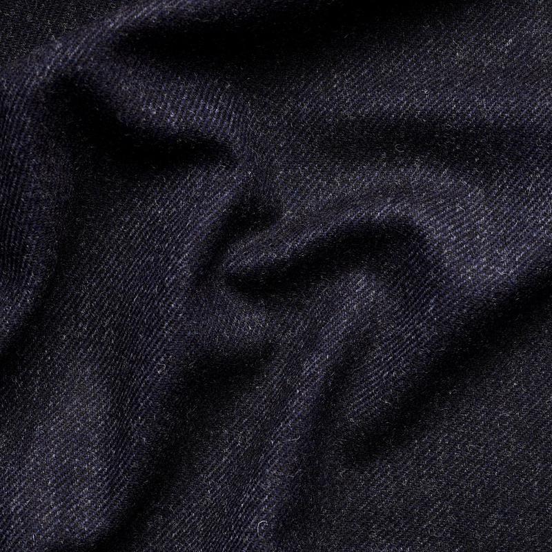 TD22 : Char-Navy Twill Tweed