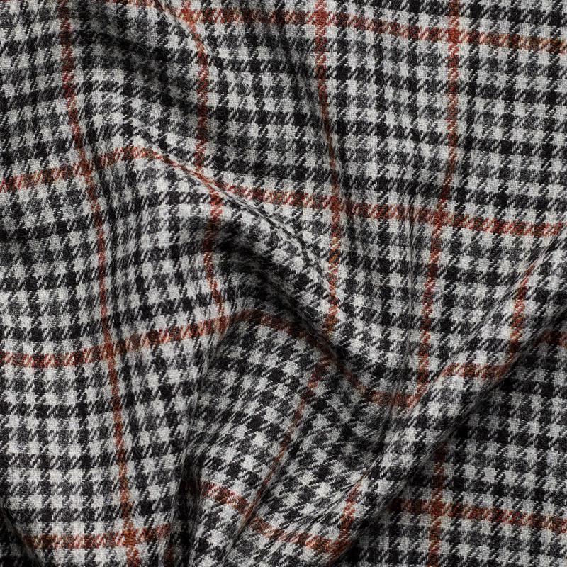 TD43 : Grey Gunclub Check with Copper