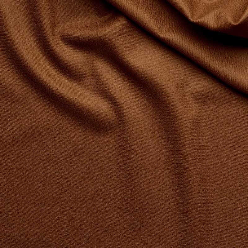 WF2-61 : Worsted Flannel Dark Caramel Plain
