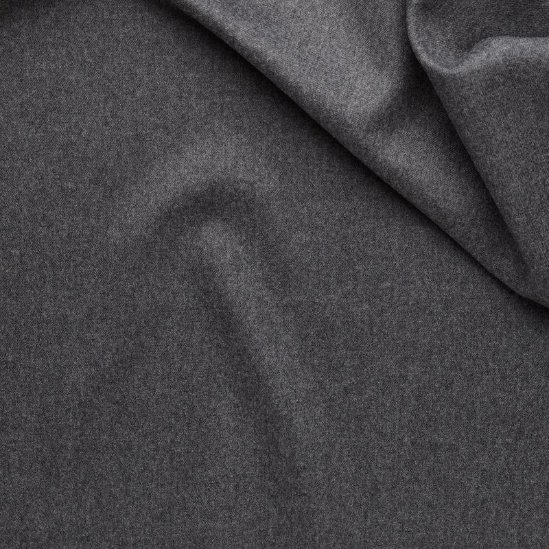 WF2-75 : Worsted Flannel Grey Plain