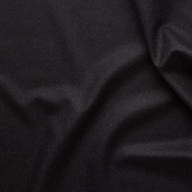 WF2-79 : Worsted Flannel Charcoal Plain