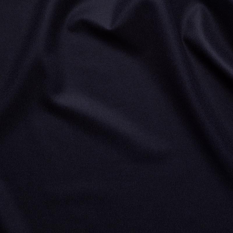 WF2-80 : Worsted Flannel Dark Navy Plain