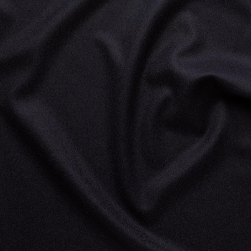 WF2-81 : Worsted Flannel Midnight Blue Plain