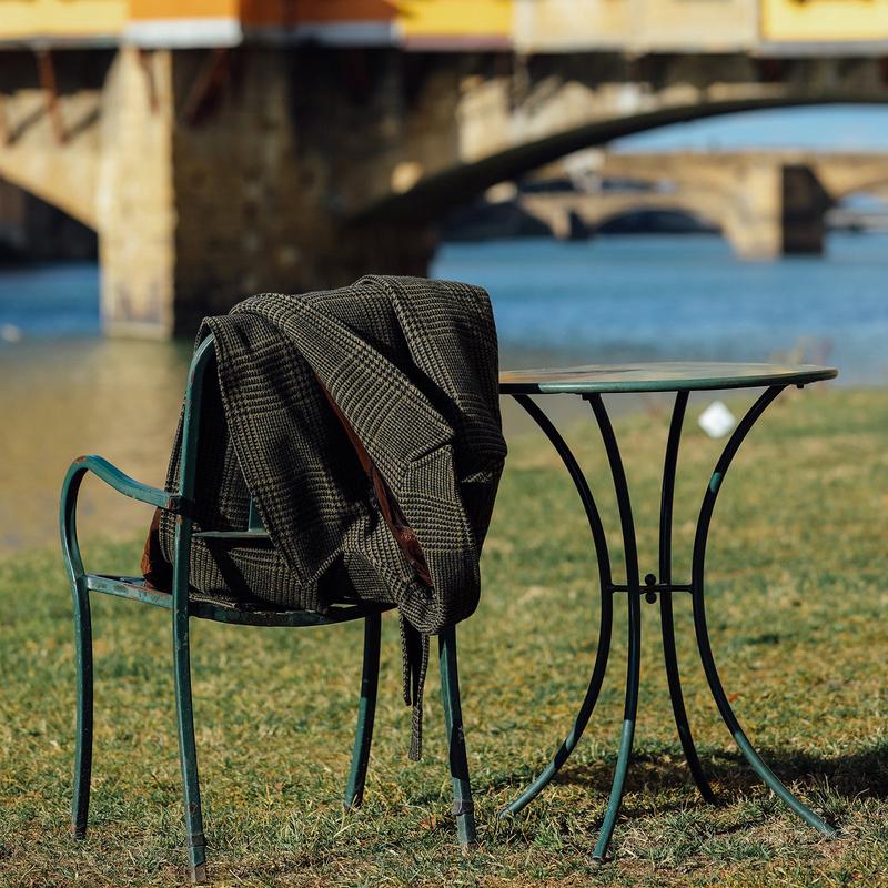 FD175 : The Arno Glen Check Overcoating