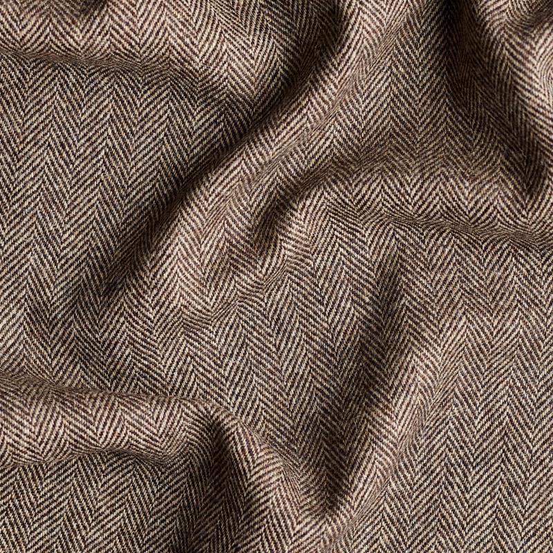 TD9 : Tawny Brown Herringbone Tweed